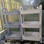 NEW 3 LAYER PLASTIC STORAGE RACK